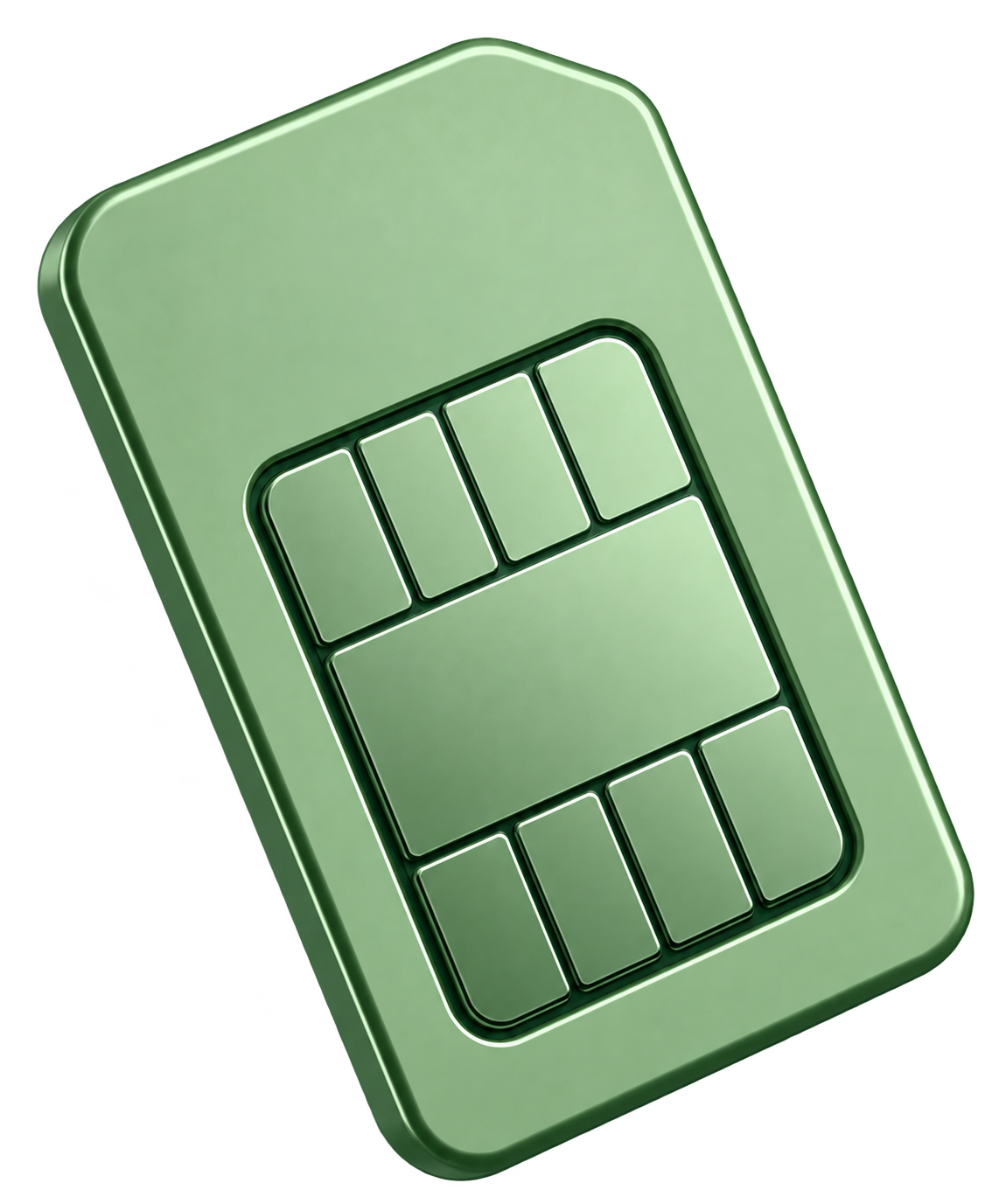 Grüne SIM-Karte